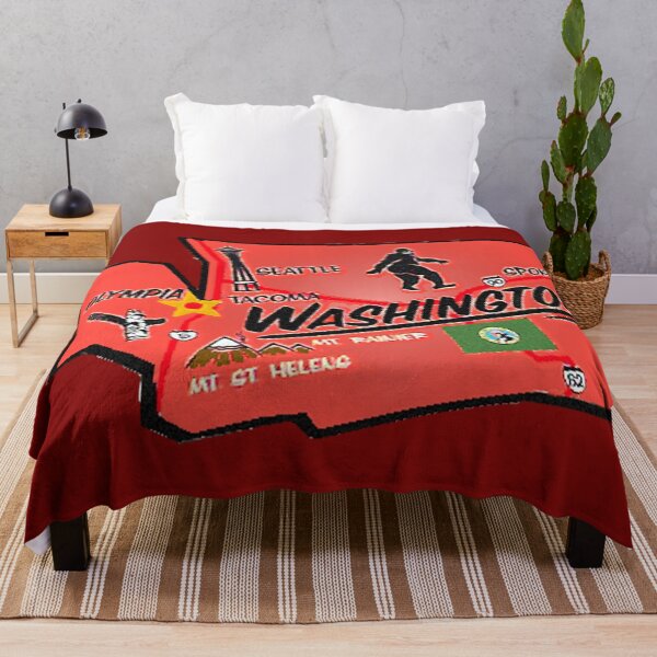Item preview, Washington Tourist Map designed and sold by Havocgirl.