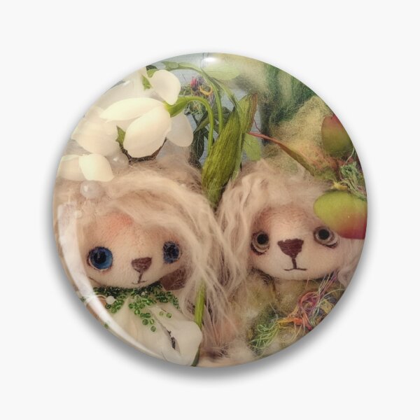 Item preview, Hand made bears from Teddy Bear Orphans - 'Fairies Snowdrop and Forest' designed and sold by Teddy Bear Orphans .