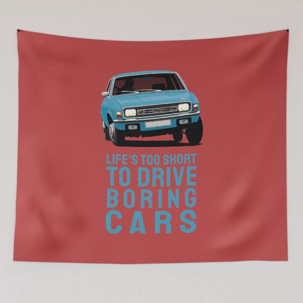 Item preview, Life's too short to drive boring cars with an Austin Allegro designed and sold by knappidesign.