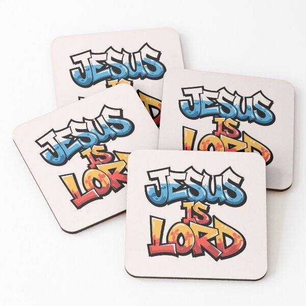 Item preview, Romans 10:9 – Jesus Is Lord | Graffiti Street Art Bible Verse | Christian Sports Theme designed and sold by  KnitLuv.