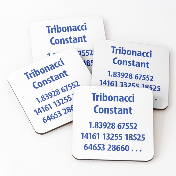 Item preview, Tribonacci Constant designed and sold by CharlottePlaceArt.