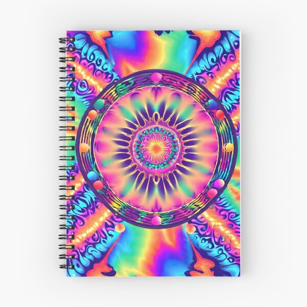 Item preview, Psychedelic Cosmic Mandala designed and sold by TrippyFest.