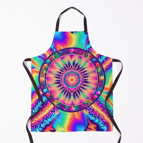 Item preview, Psychedelic Cosmic Mandala designed and sold by TrippyFest.