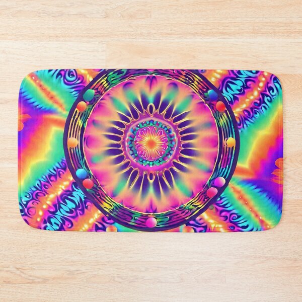Item preview, Psychedelic Cosmic Mandala designed and sold by TrippyFest.