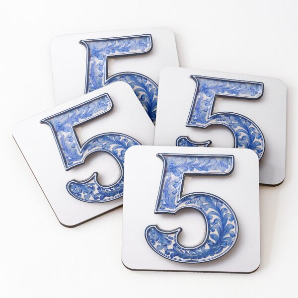 Item preview, Delft Blue number 5 -2- designed and sold by Dutchie-in-Gemany.