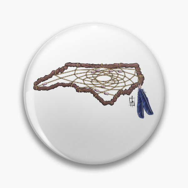 Item preview, North Carolina Dreamcatcher with Bluebird Feathers designed and sold by RyanAHammondsArt.