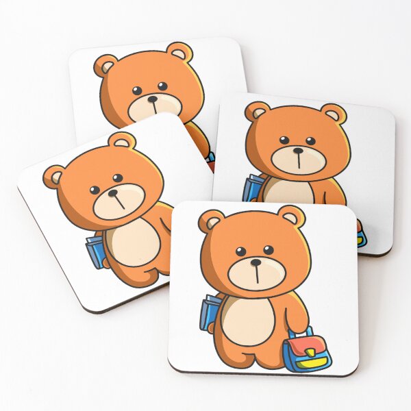 Item preview, Cute School Bear with Backpack – Adorable Educational Design designed and sold by yogiskencing.