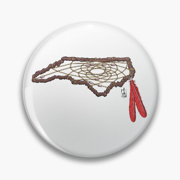 Item preview, North Carolina Dreamcatcher with Northern Cardinal Feathers designed and sold by RyanAHammondsArt.