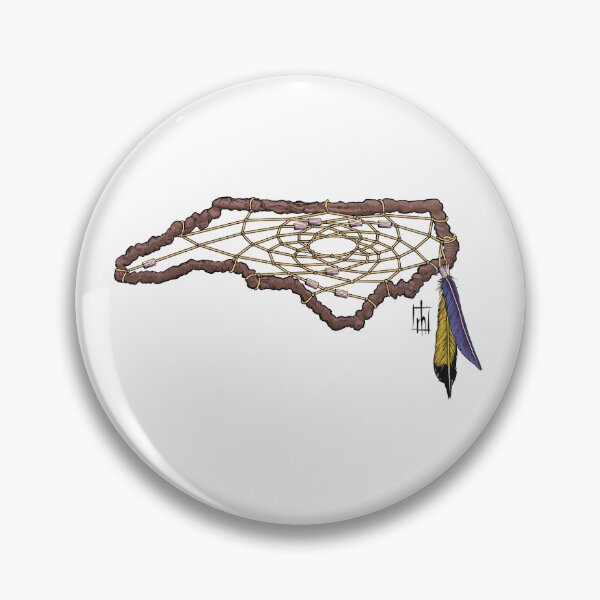 Item preview, North Carolina Dreamcatcher with Flicker and Martin Feathers designed and sold by RyanAHammondsArt.