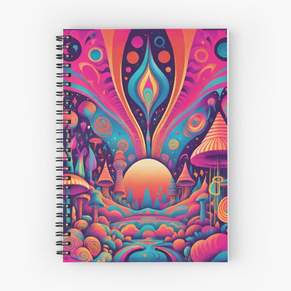 Item preview, Psychedelic Wonderland Landscape designed and sold by TrippyFest.