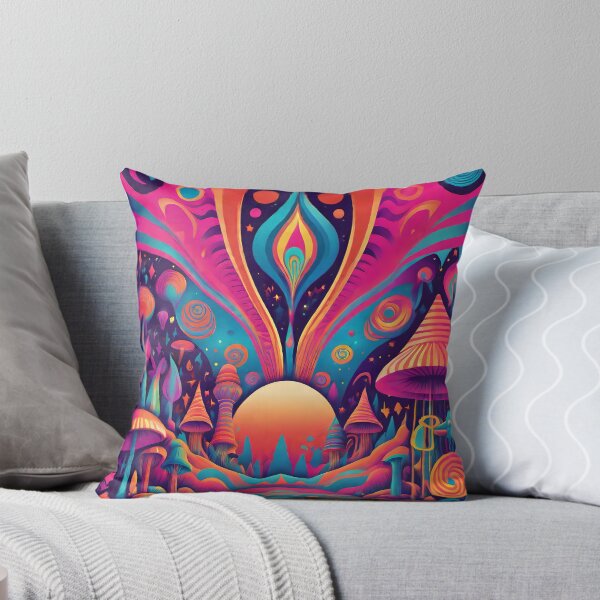 Item preview, Psychedelic Wonderland Landscape designed and sold by TrippyFest.