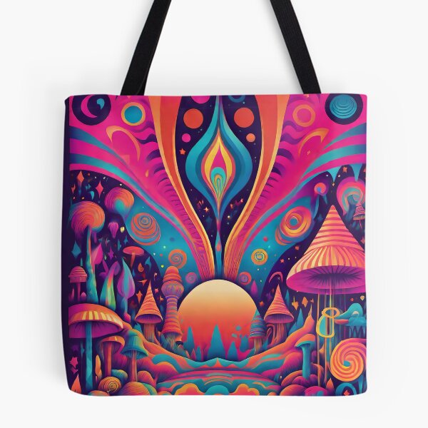 Item preview, Psychedelic Wonderland Landscape designed and sold by TrippyFest.