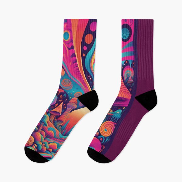 Item preview, Psychedelic Wonderland Landscape designed and sold by TrippyFest.