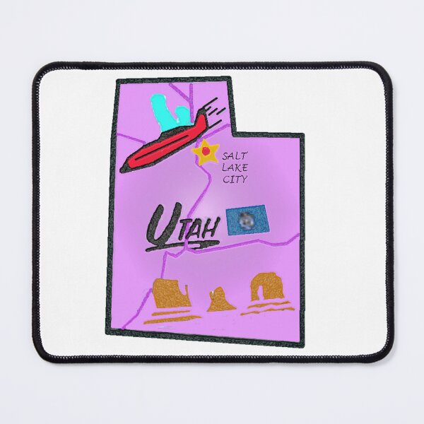 Item preview, Utah Tourist Map designed and sold by Havocgirl.