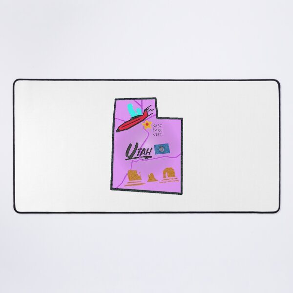 Item preview, Utah Tourist Map designed and sold by Havocgirl.