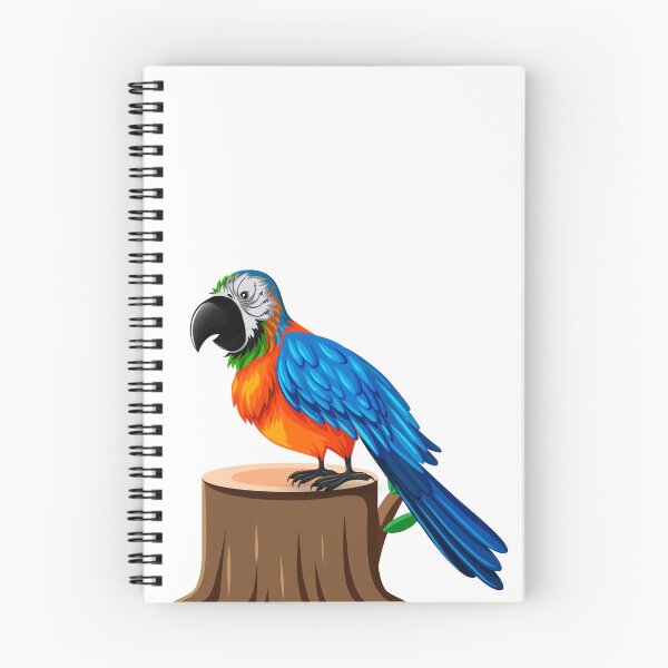 Item preview, Quaker parrot  designed and sold by  Paper & Coil.