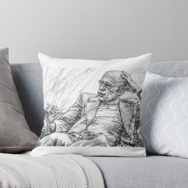Item preview, MICHEL FOUCAULT ink portrait .1 designed and sold by lautir.