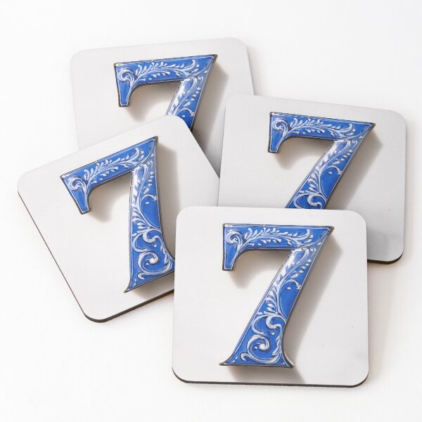 Item preview, Delft Blue number 7 designed and sold by Dutchie-in-Gemany.