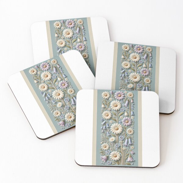 Item preview, Serene Spring Blooms: A Delicate Floral Symphony designed and sold by LDArtWork.