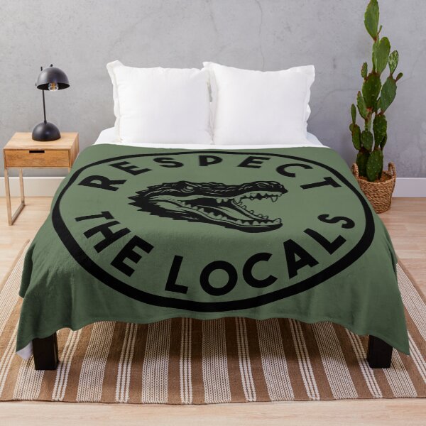 Item preview, Respect the Locals - Alligator designed and sold by Sketch-Shack.