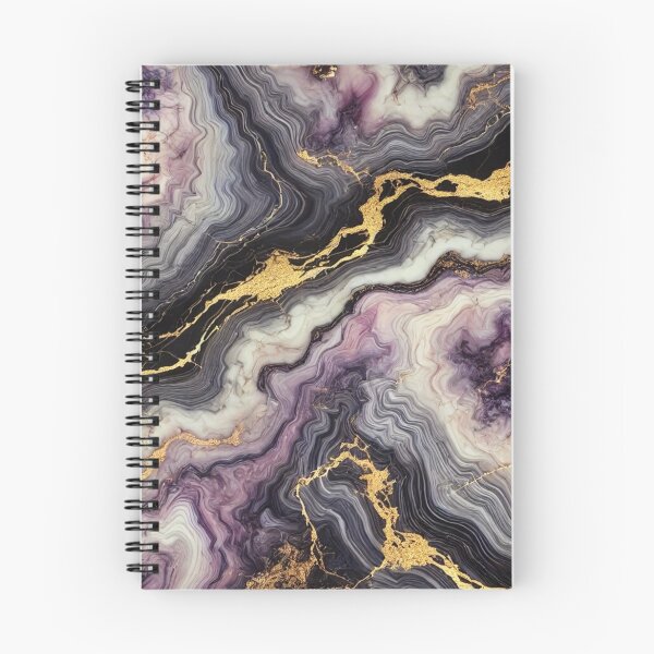 Item preview, Amethyst Gold Veil Marble  designed and sold by Stageless Designs.