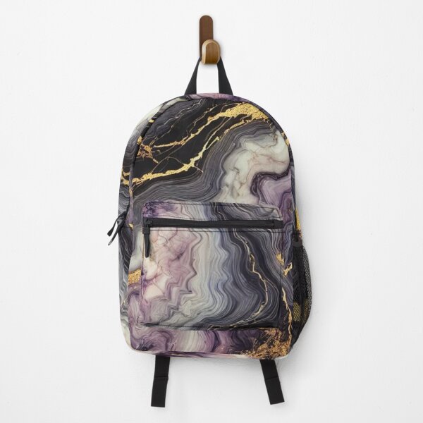 Item preview, Amethyst Gold Veil Marble  designed and sold by Stageless Designs.