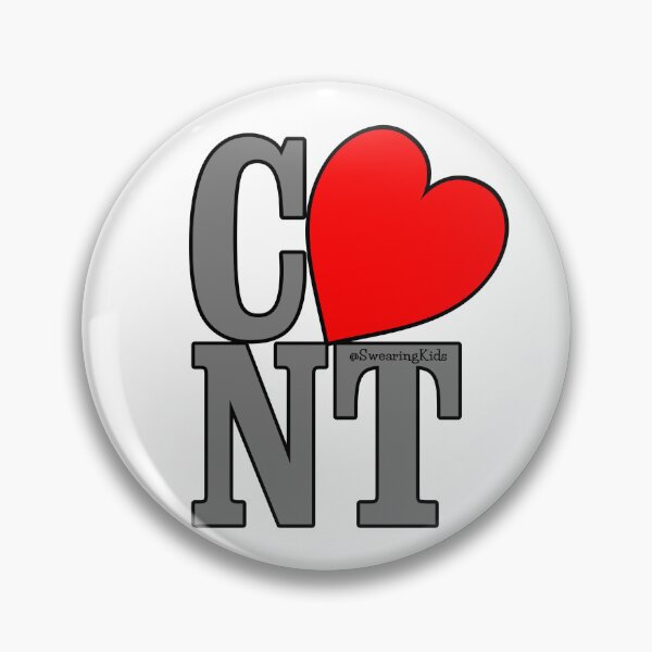 Item preview, C*NT Heart designed and sold by SwearingKids.