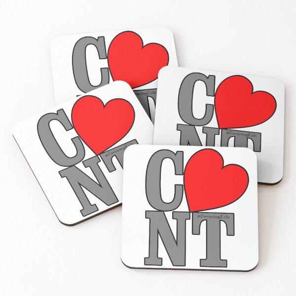 Item preview, C*NT Heart designed and sold by SwearingKids.
