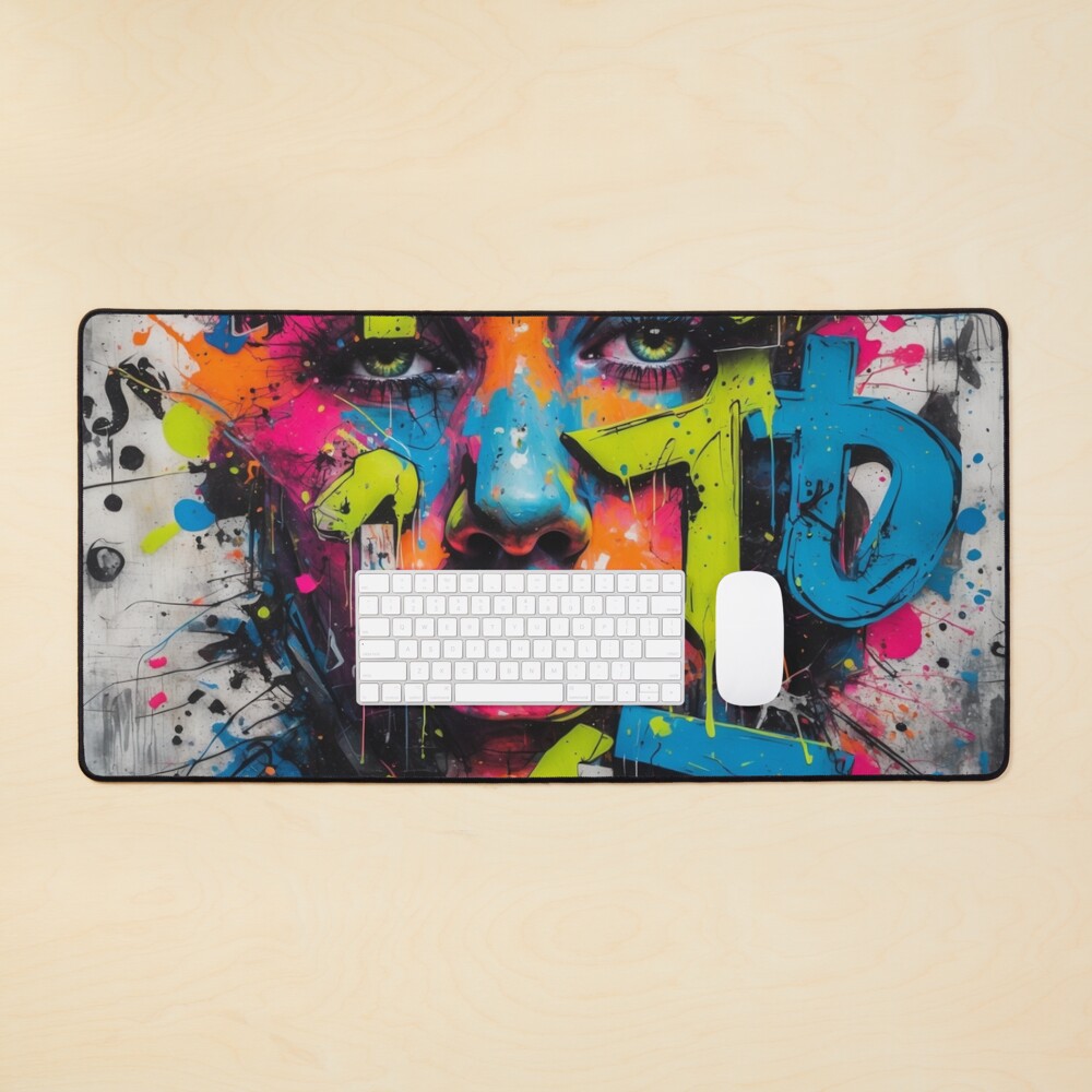 Item preview, Desk Mat designed and sold by PixelsArtst.