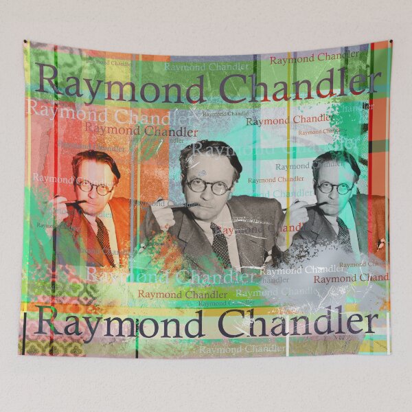 Item preview, Raymond Chandler Portrait designed and sold by Mauswohn.