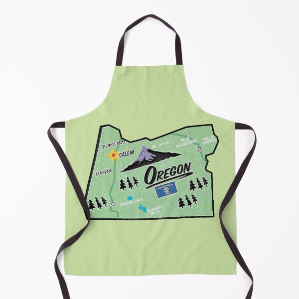 Item preview, Oregon Tourist Map designed and sold by Havocgirl.