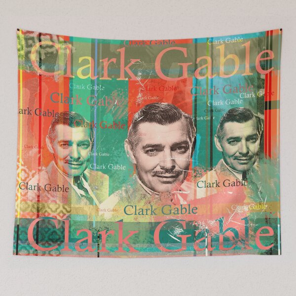 Item preview, Clark Gable portrait, American actor designed and sold by Mauswohn.