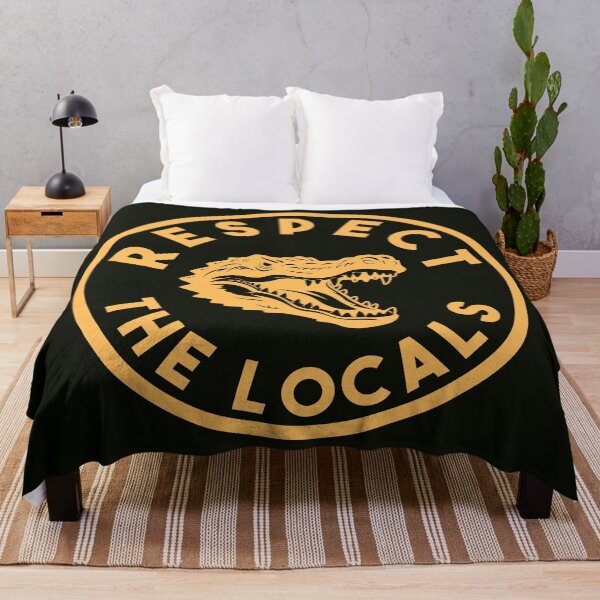 Item preview, Respect the Locals - Alligator designed and sold by Sketch-Shack.