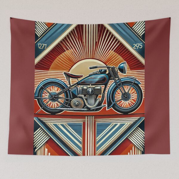 Item preview, Art Deco Motorcycle designed and sold by Eric Nagel.