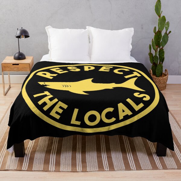 Item preview, Respect the Locals - Shark designed and sold by Sketch-Shack.