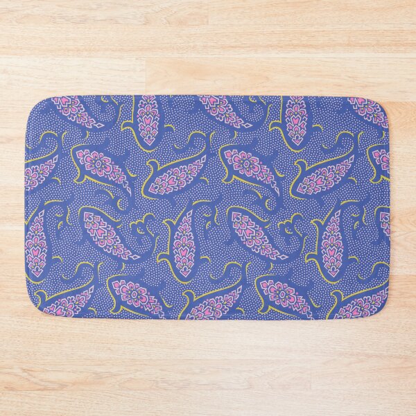 Item preview, Mosaic koi flow in periwinkle blue designed and sold by runcatrun.