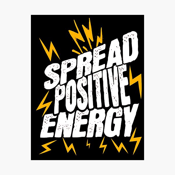 Item preview, Spread Positive Energy Inspiring Design designed and sold by Azrou shop.