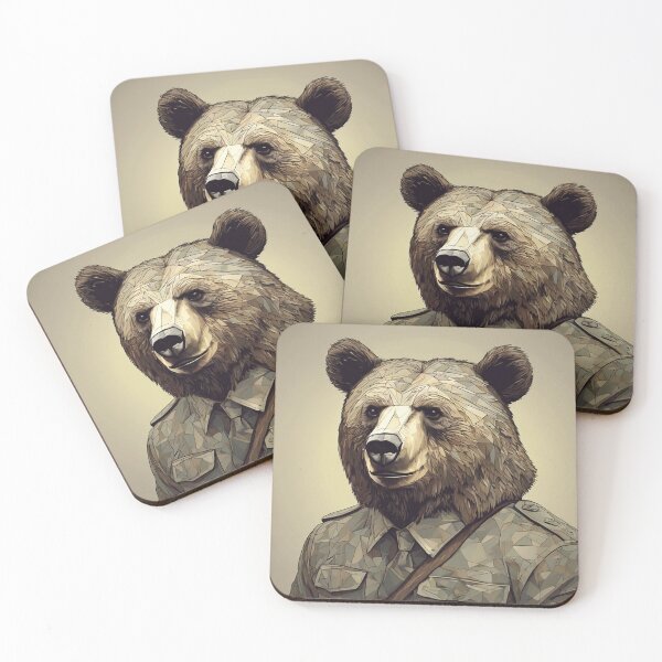 Item preview, wojtek bear designed and sold by  Paper & Coil.