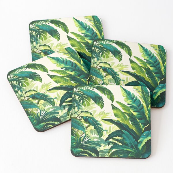 Item preview, Botanical Art: Green Big Leaves designed and sold by Glitchart66.