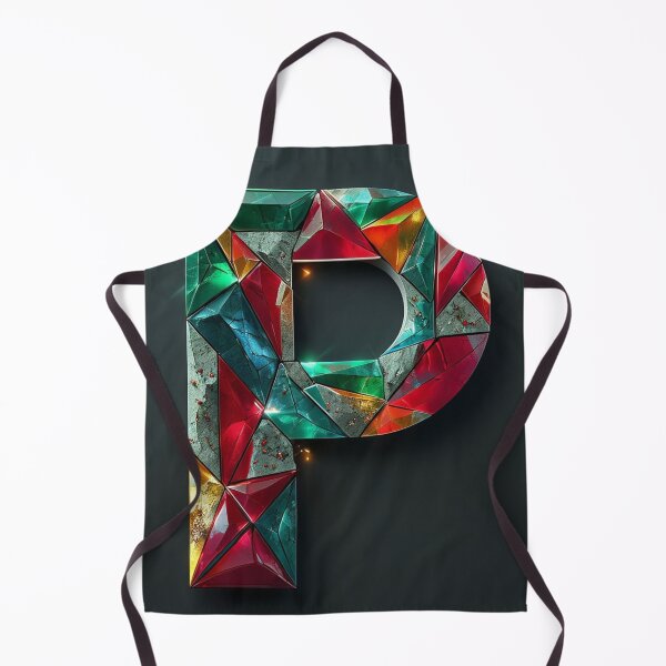 Item preview, Letter P as a colorful mosaic designed and sold by Sigtrix.