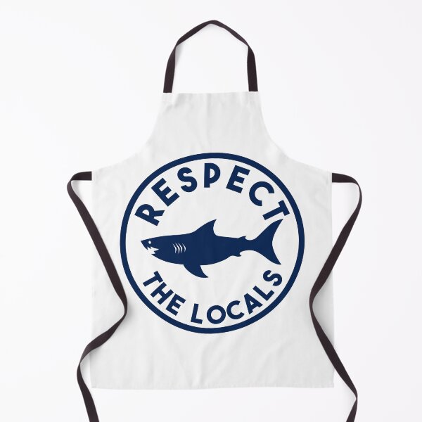 Item preview, Respect the Locals - Shark designed and sold by Sketch-Shack.