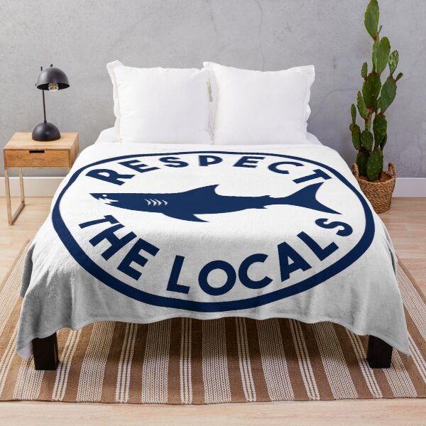 Item preview, Respect the Locals - Shark designed and sold by Sketch-Shack.
