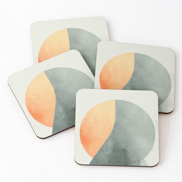 Item preview, Abstract Circular Forms in Soft Colors designed and sold by Twisted Kids.