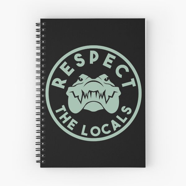 Item preview, Respect the Locals - Alligator designed and sold by Sketch-Shack.