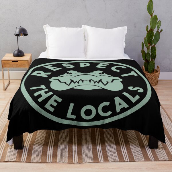 Item preview, Respect the Locals - Alligator designed and sold by Sketch-Shack.