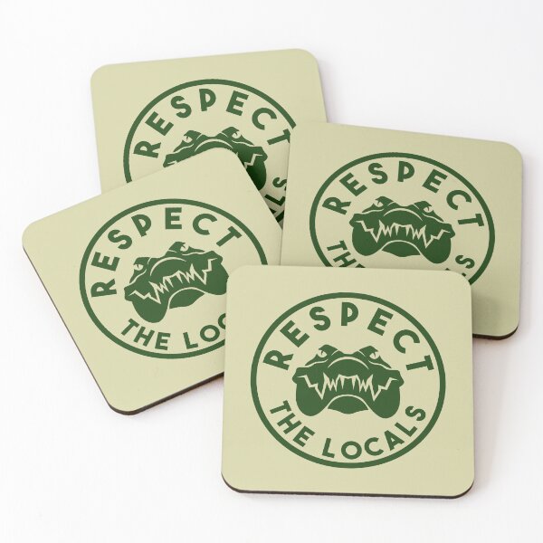 Item preview, Respect the Locals - Alligator designed and sold by Sketch-Shack.