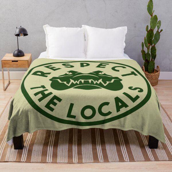 Item preview, Respect the Locals - Alligator designed and sold by Sketch-Shack.