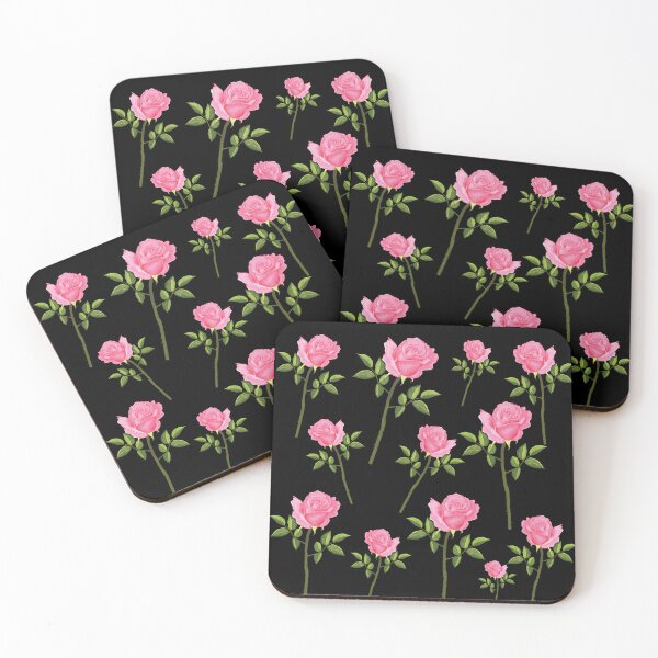 Item preview, Pink Roses Floral Illustration designed and sold by HappyHavenStu.