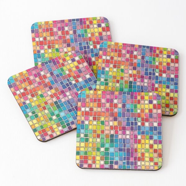 Item preview, Rainbow Square Pattern designed and sold by RogerDodger21.