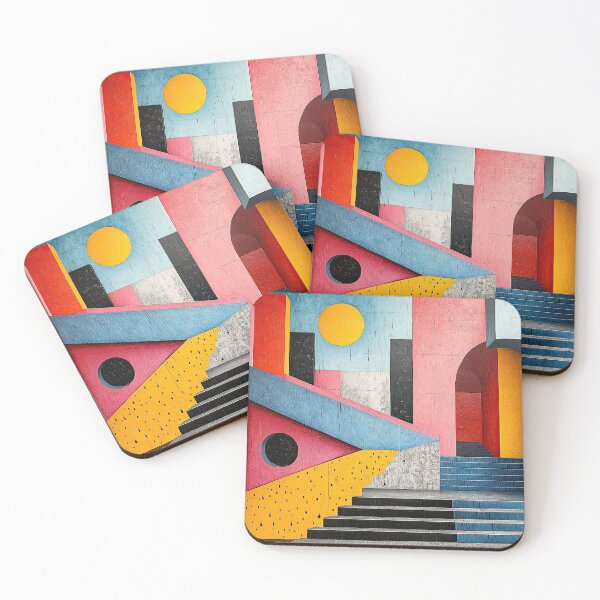 Item preview, Surrealism Architecture Design Geometry designed and sold by ArtHouseNiklas.